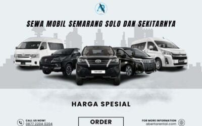 Rental Mobil Semarang Solo dan Sekitarnya